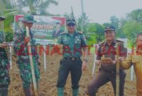 Penanaman jagung oleh Dandim Gorut bersama Forkopimda 