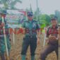 Penanaman jagung oleh Dandim Gorut bersama Forkopimda 