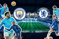 Manchester City Comeback kan perlawanan Chelsea di liga inggris pada Minggu (26/1/2025)