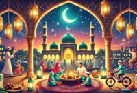 ilustrasi ramadhan bagi umat muslim di seluruh dunia