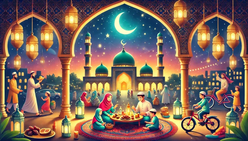 ilustrasi ramadhan bagi umat muslim di seluruh dunia
