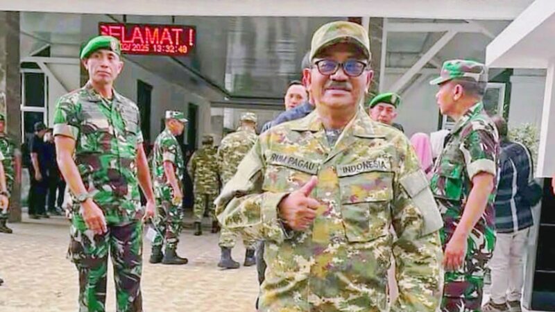 FOTO: Bupati Boalemo Rum Pagau, Ikuti Pelatihan di Camp Militer Magelang Usai dilantik sebagai kepala daerah 