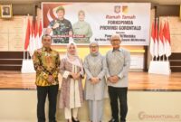 Foto : Pangdam Merdeka bersama Penjabat Gubernur Gorontalo, Saat Ramah Tamah