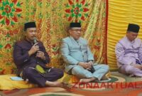 ADAT TENGGEYAMO - pemerintah kabupaten Boalemo gelar adat tenggeyamo di Rumah Jabatan Bupati Boalemo, jumat (28/2/2025)