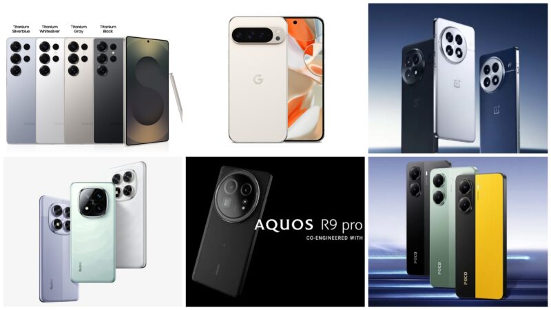 Kolase 6 Smartphone Android Terbaik di Tahun 2025 menurut Zona Aktual