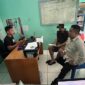 Foto : Interogasi Pihak Polres Gorontalo Kota Terkait Terduga Pelaku Pengedar Narkoba 