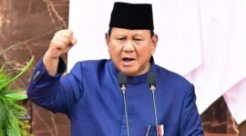 Source by Setneg.go.id - Presiden RI Prabowo Subianto saat lakukan pidato