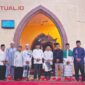 Foto : Jajaran OPD bersama Bupati Boalemo, Drs. Rum Pagau, menghadiri peringatan Nuzulul Qur’an 1446 Hijriah yang digelar di Masjid Agung Baiturrahman