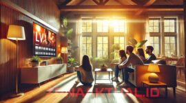 Ilustrasi - Sekeluarga Menonton Televisi