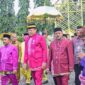 Foto : Prosesi Adat Mopotilolo Gubernur Gorontalo di Kabupaten Boalemo