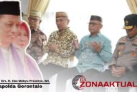 Foto : Kapolda Gorontalo Disambut oleh Bupati dan Wakil Bupati Pohuwato 