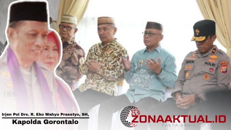 Foto : Kapolda Gorontalo Disambut oleh Bupati dan Wakil Bupati Pohuwato 