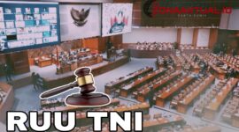 Foto : Rapat Paripurna DPR RI Untuk Pengesahan RUU TNI