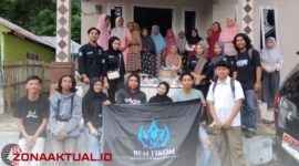 Foto : Badan Eksekutif Mahasiswa Fakultas Ilmu Komputer Ichsan Gorontalo Lakukan Penyaluran Dana Korban Banjir