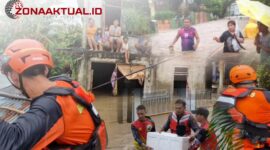 Kolase - Banjir Di Kota Manado, Banyak Warga Yang Terdampak