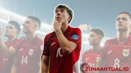 Foto : Ole Romeny sosok striker baru timnas Indonesia 