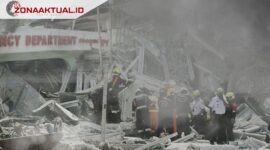 Foto : Gempa bumi berkekuatan 7,7 magnitudo mengguncang Myanmar