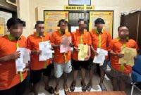 Foto : Enak Tersangka Oknum Debt Kolektor yang sempat viral karena diduga aniaya konsumen