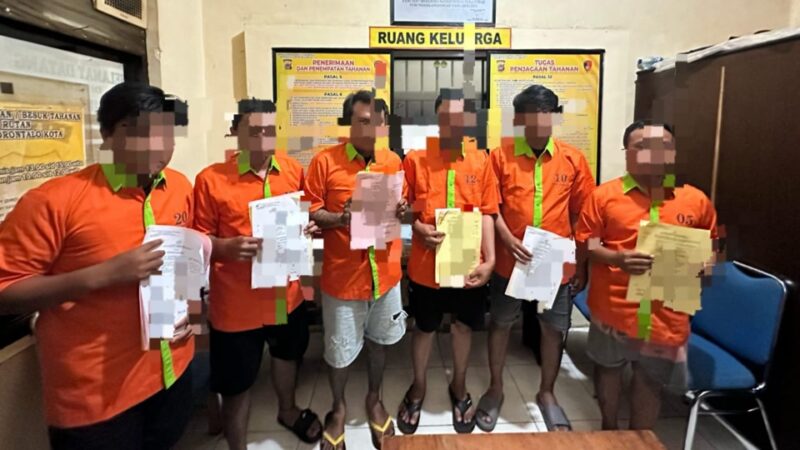 Foto : Enak Tersangka Oknum Debt Kolektor yang sempat viral karena diduga aniaya konsumen