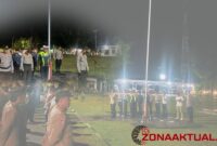 Foto : Polres Boalemo Gelar Apel Kesiapan Pengamanan Malam Takbiran Idulfitri 1446 H