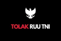 Ilustrasi - Tolak RUU TNI