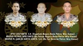 Foto - Tiga Polisi Gugur Saat Gerebek Judi Sabung Ayam di Lampung, Diduga Ditembak OTK (Source Humas Polda Lampung)