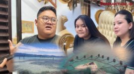 Foto : Para Investor yang datang berkunjung untuk melihat dan juga merencanakan untuk membangun Pulo Cinta Kabupaten Boalemo
