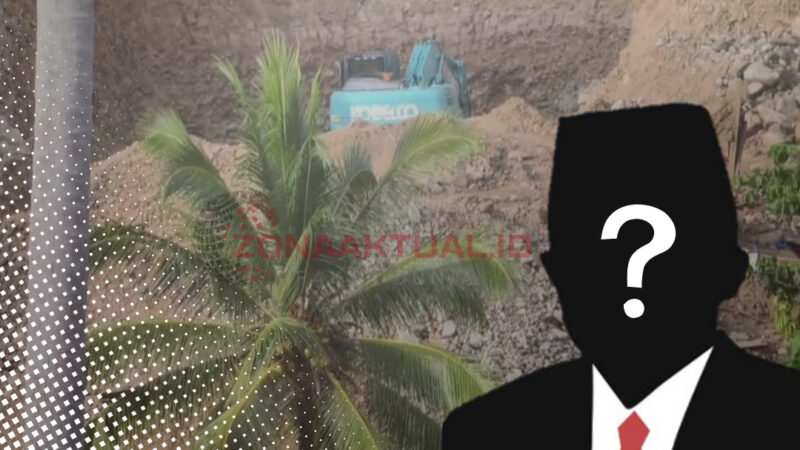 R.D., mantan anggota DPRD Kabupaten Boalemo periode 2019 hingga 2024, terlibat dalam aktivitas tambang ilegal