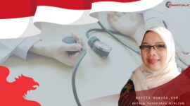 Foto : Kepala Puskesmas Berlian tanggapi hari kebangkitan Nasional 