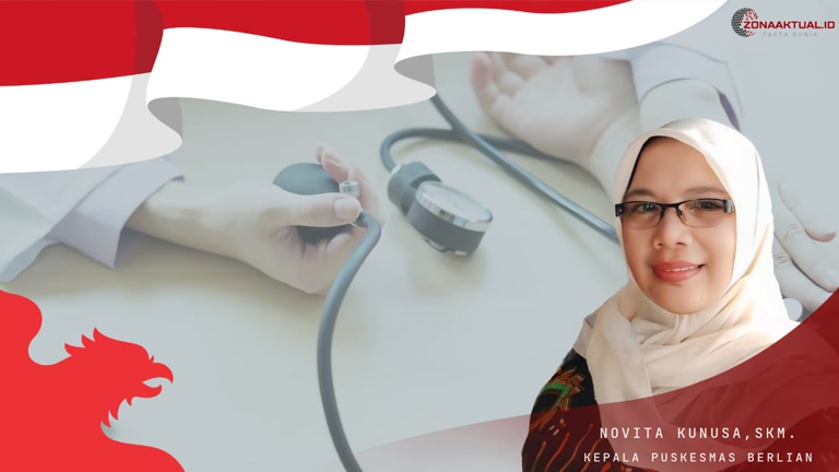 Foto : Kepala Puskesmas Berlian tanggapi hari kebangkitan Nasional 