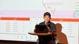 Foto : Papip Celebes atau Andi yang merupakan seorang trader asal Gorontalo yang sukses dapatkan Rp 1 Miliar dengan modal Rp 5 juta