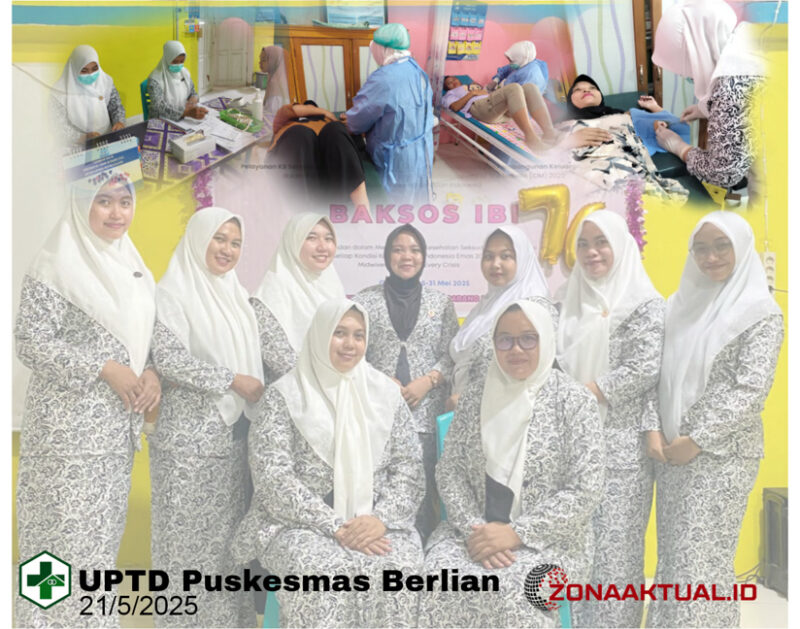 Foto : Puskesmas Berlian Sukses Gelar Pelayanan KB Gratis Sambut HUT IBI ke-76