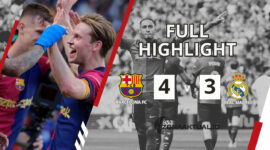 Foto : Barcelona 4-3 Real Madrid: Comeback Spektakuler di Montjuïc