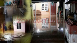 Foto : Banjir di Desa Mohungo yang tidak pernah terselesaikan 