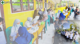 Foto: Giat UPTD Puskesmas Berlian, Lakukan pemeriksaan kesehatan gratis