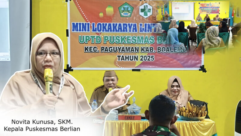 Foto : Puskesmas Berlian Gelar Mini Lintas Sektor ke-2