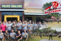 Foto : Giat Olahraga Polres dan Kodim Boalemo