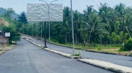 Foto : Salah Satu Jalan Yang mendapatkan Perbaikan di Kabupaten Boalemo