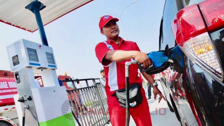 Foto : Pengisian Bensin di Pertamina (Source.Istimewa)