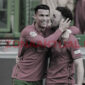 Foto : Cristiano Ronaldo dan Mendiang Diogo Jota