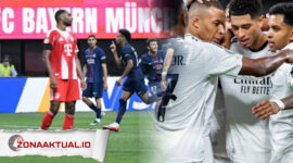 Foto : PSG dan Real Madrid Lolos ke Semi Final Piala Dunia Antarklub 