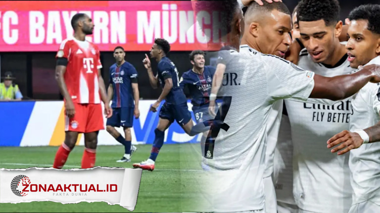 Foto : PSG dan Real Madrid Lolos ke Semi Final Piala Dunia Antarklub 