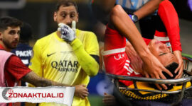 Foto : Donnarumma Menangis Usai Cederai Jamal Mussiala