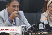 Foto : Mikson Yapanto Ketua Komisi II DPRD Provinsi Gorontalo