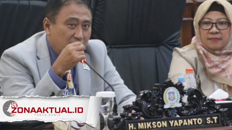 Foto : Mikson Yapanto Ketua Komisi II DPRD Provinsi Gorontalo