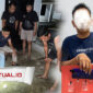 Foto : Penangkapan anggota kepolisian satnarkoba Polres Boalemo