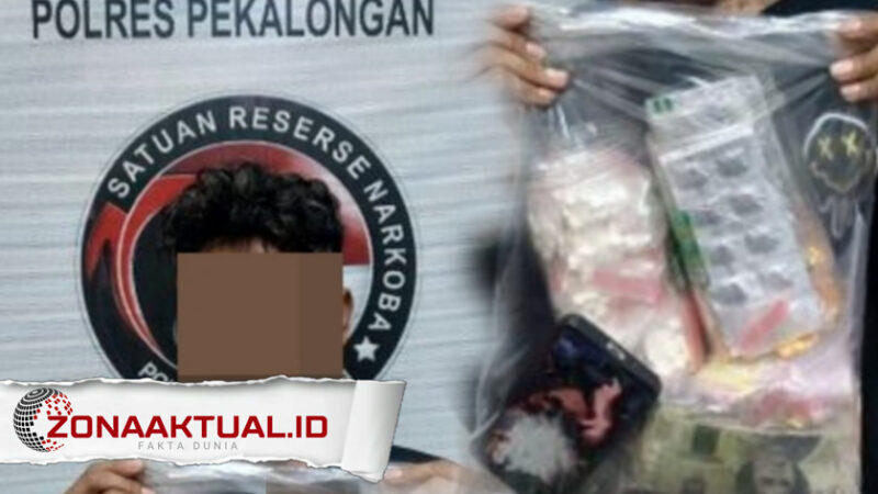 Foto : Satresnarkoba Polres Pekalongan Kota Tangkap Pria 30 Tahun, Edarkan Obat-Obatan Terlarang Tanpa Izin