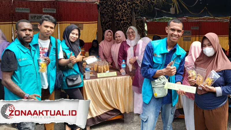Foto : Giat KKD UMGo Desa Mohungo di Bazar Haul