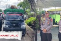 Foto : Transparan dan Terbuka, Polres Boalemo Gelar Operasi Otanaha Gabungan di Depan Mako