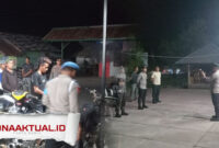 Foto : Polsek Wonosari Tertibkan 24 Kendaraan Knalpot Brong di Operasi Malam Hari